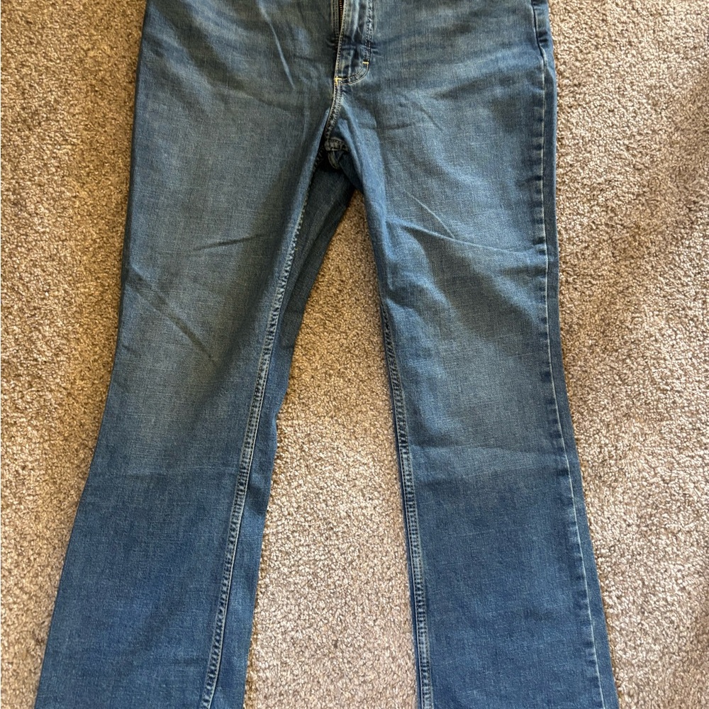 Lee Women's Boot Cut Jeans in Denim Blue